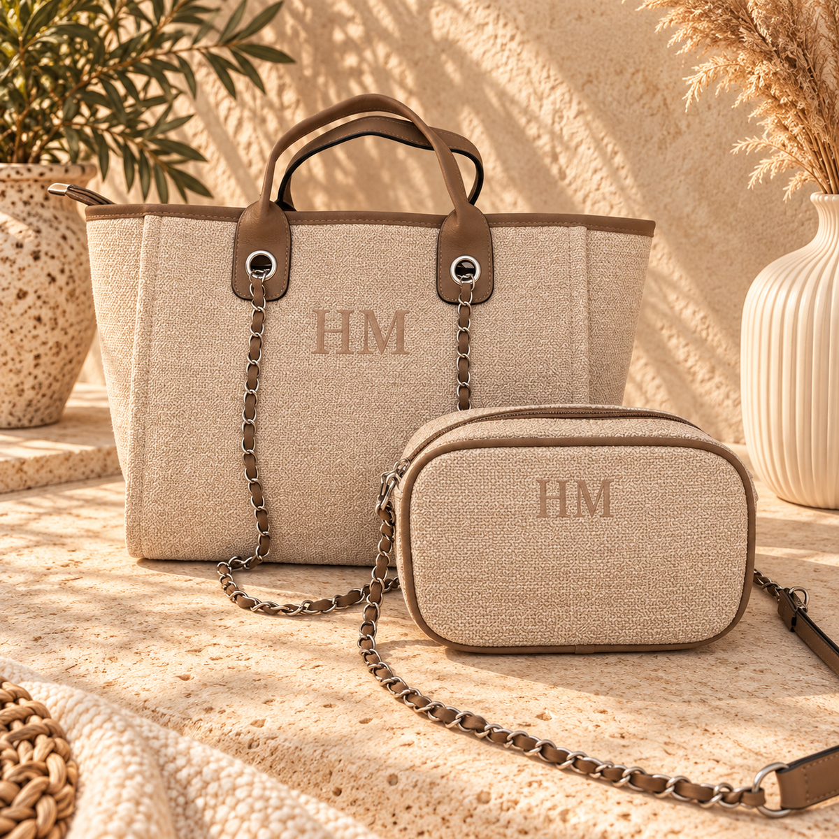 Personalised Crossbody Bag | Custom Initial Small Handbag