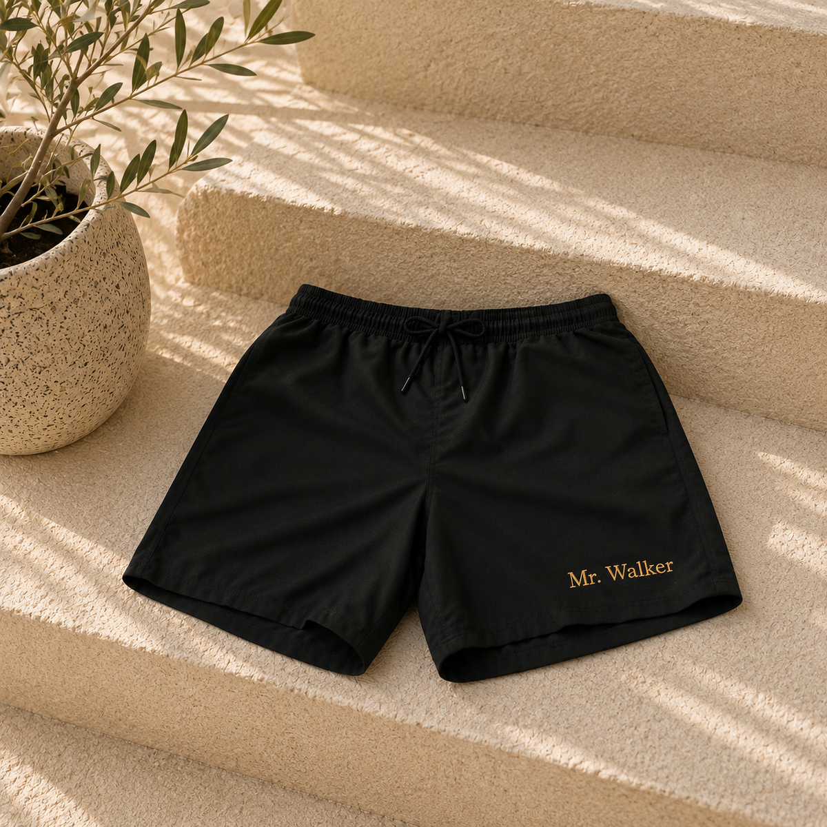 Personalised Groom Swim Shorts | Groom Honeymoon Gift