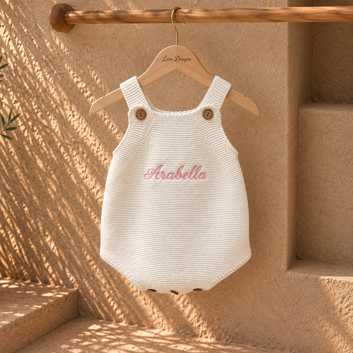 Gepersonaliseerde babyromper | Outfit voor pasgeboren baby