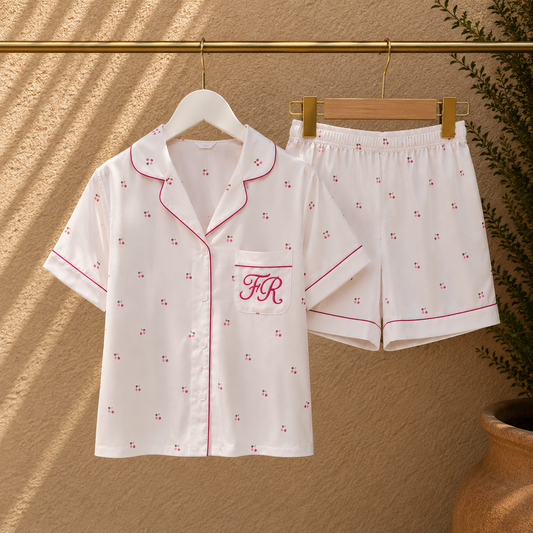 Personalised Cherry Pyjamas