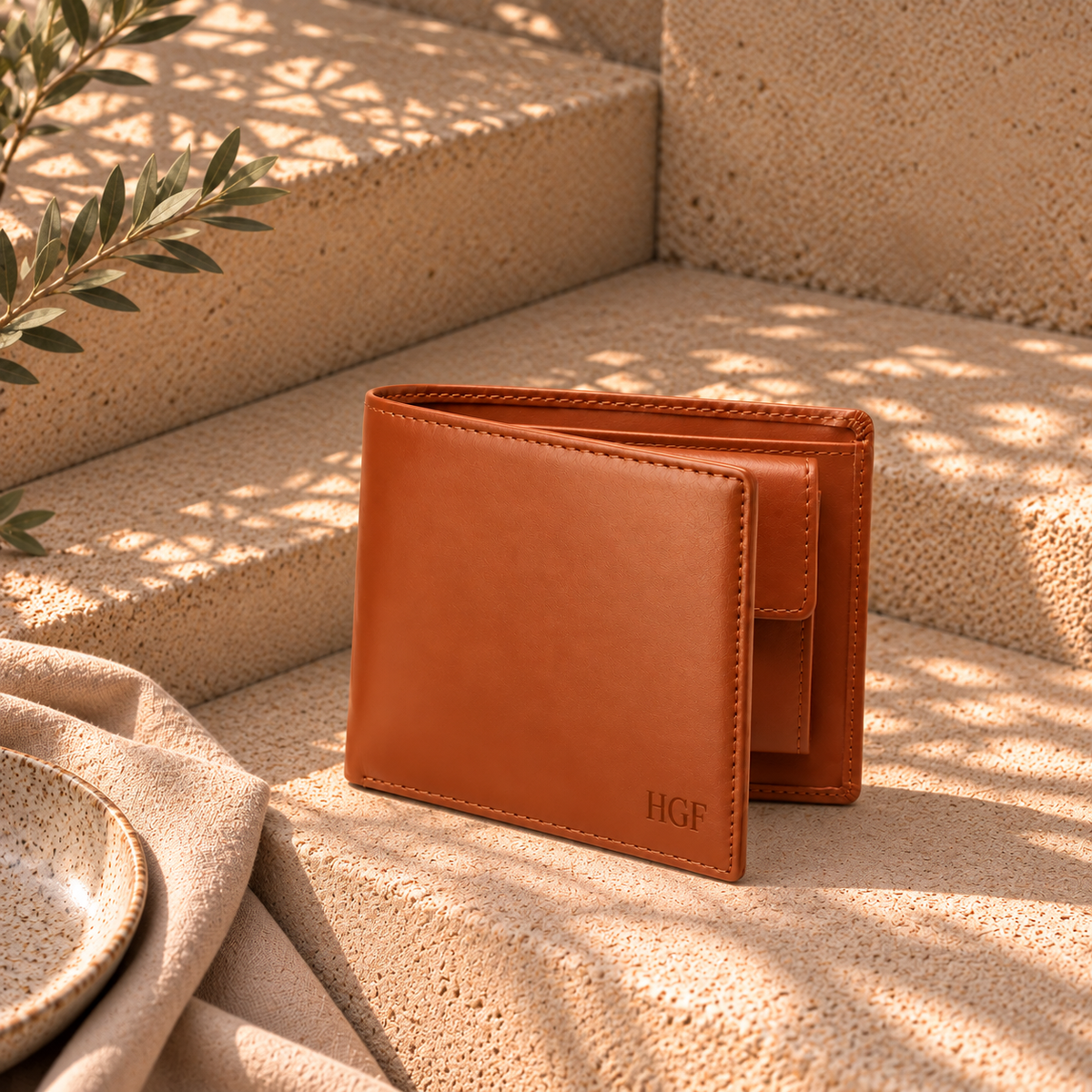 Personalised Leather Wallet | Men's Wallet