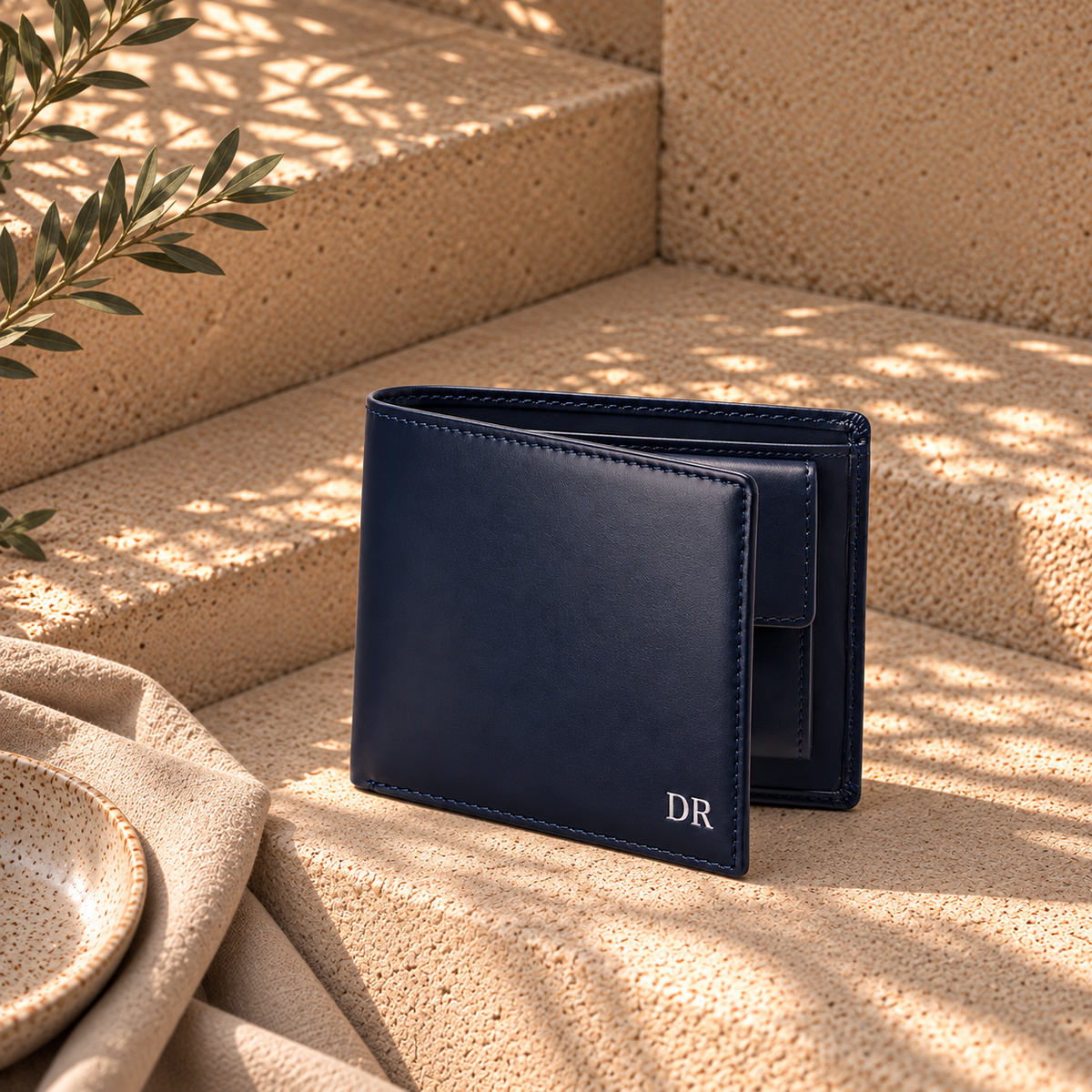 Personalised Leather Wallet | Men's Wallet