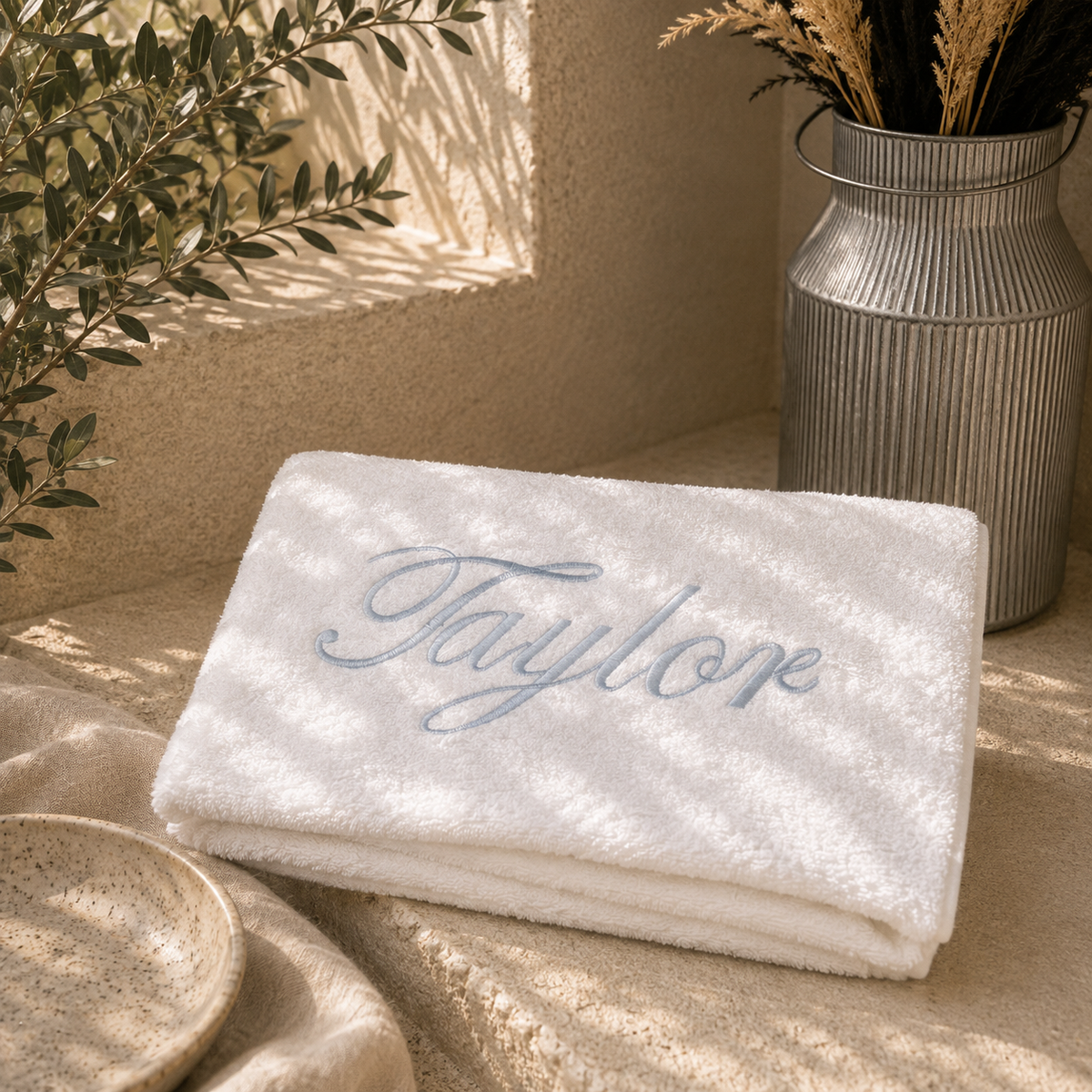 Personalised Embroidered Towel