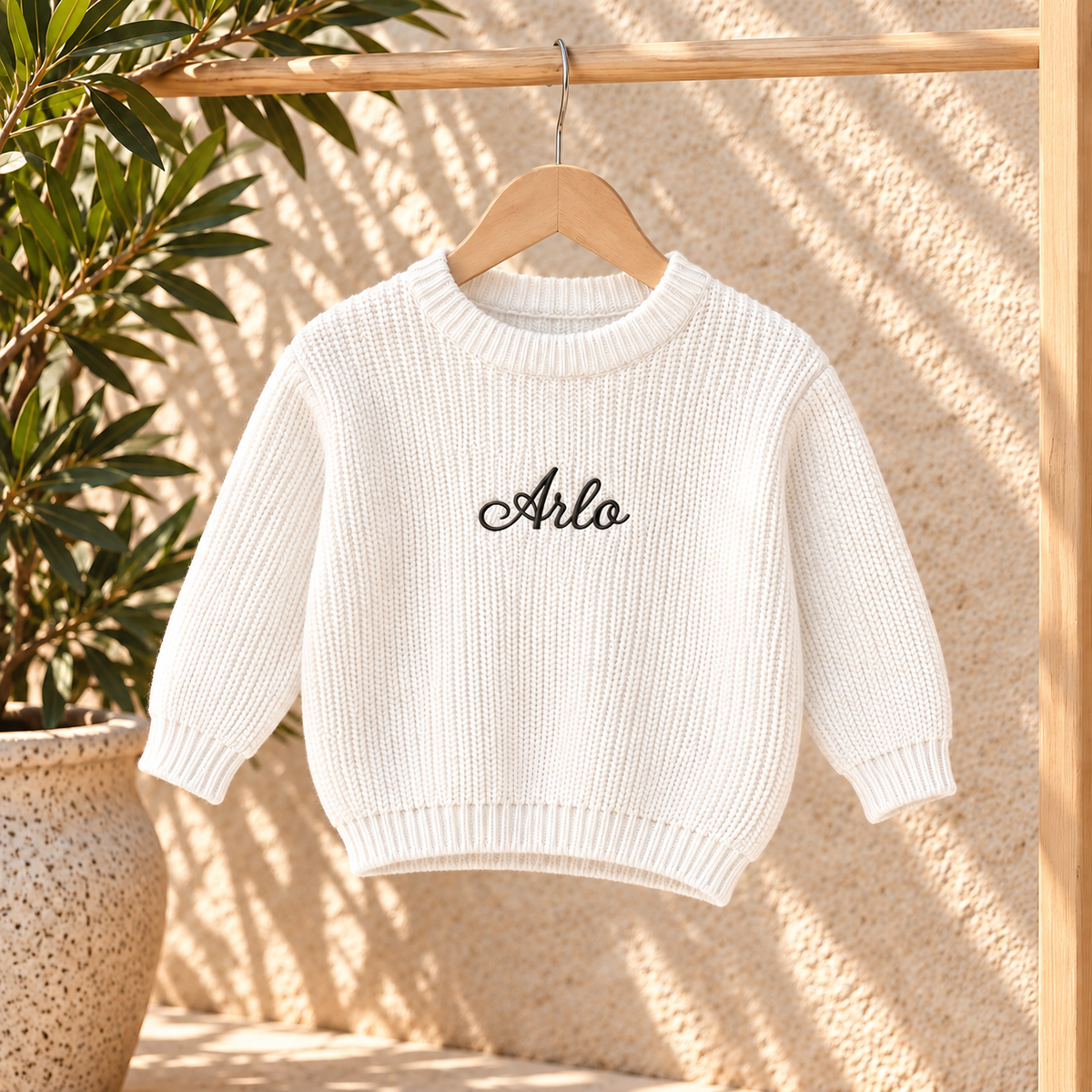 Gepersonaliseerde baby-trui | Babytrui