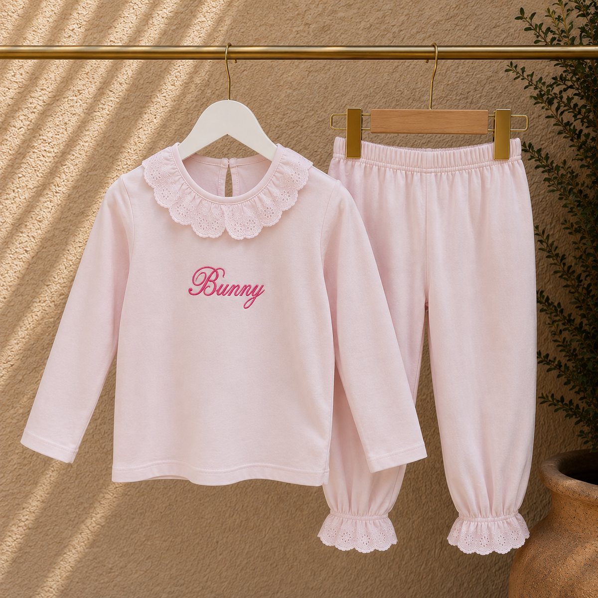 Personalised Girls Pyjama Set