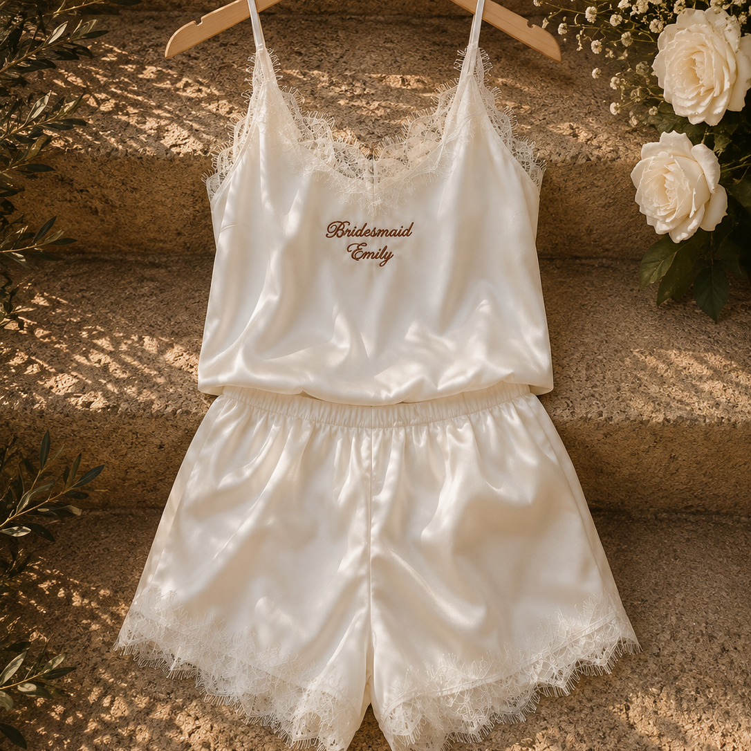 Personalised Bridal Party Pyjamas