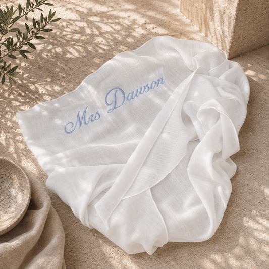 Personalised Bridal Sarong