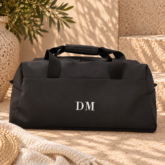 Personalised Weekender Bag | Embroidered Travel Duffle Bag