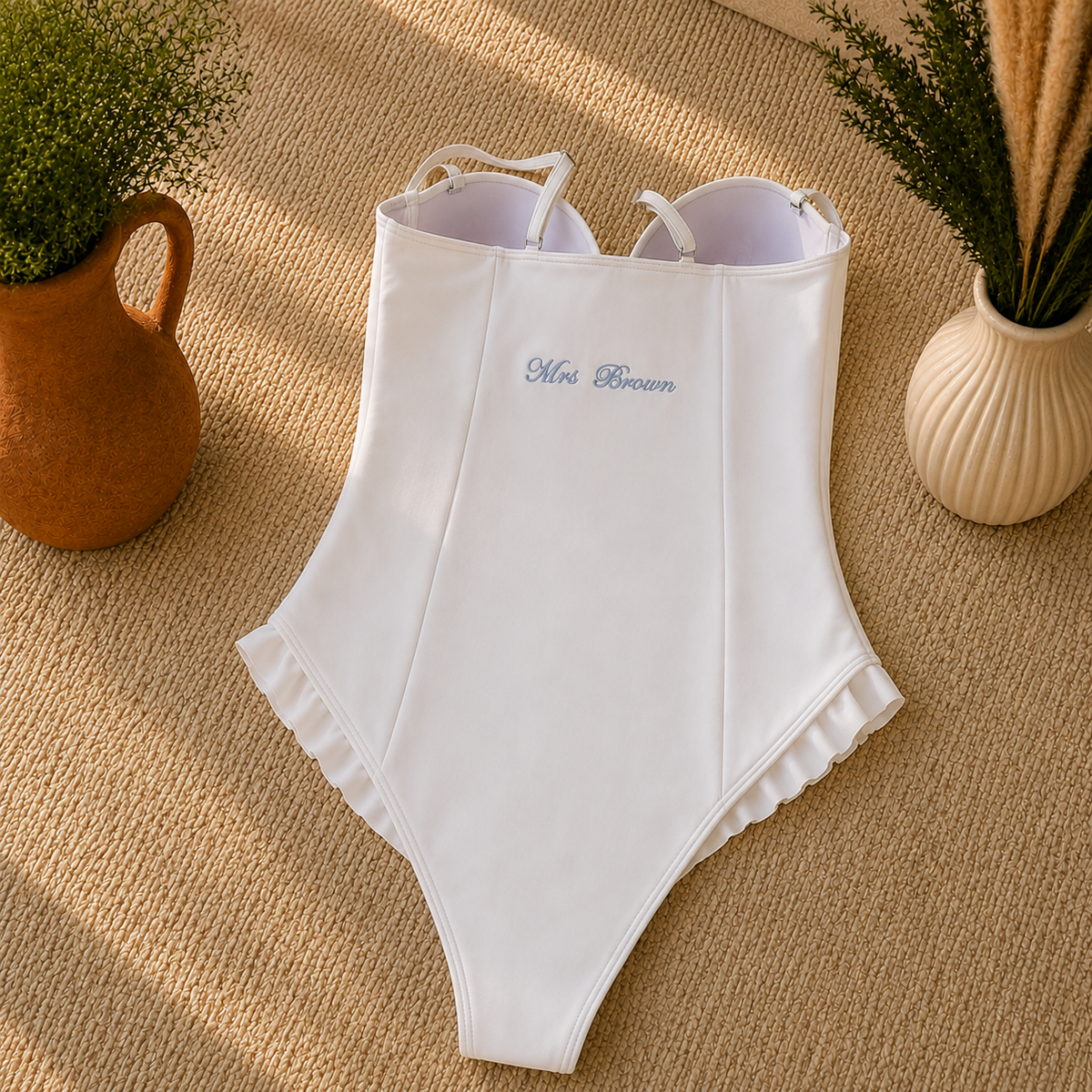 Personalised Bridal Swimsuit | Mrs Bride Swimsuit