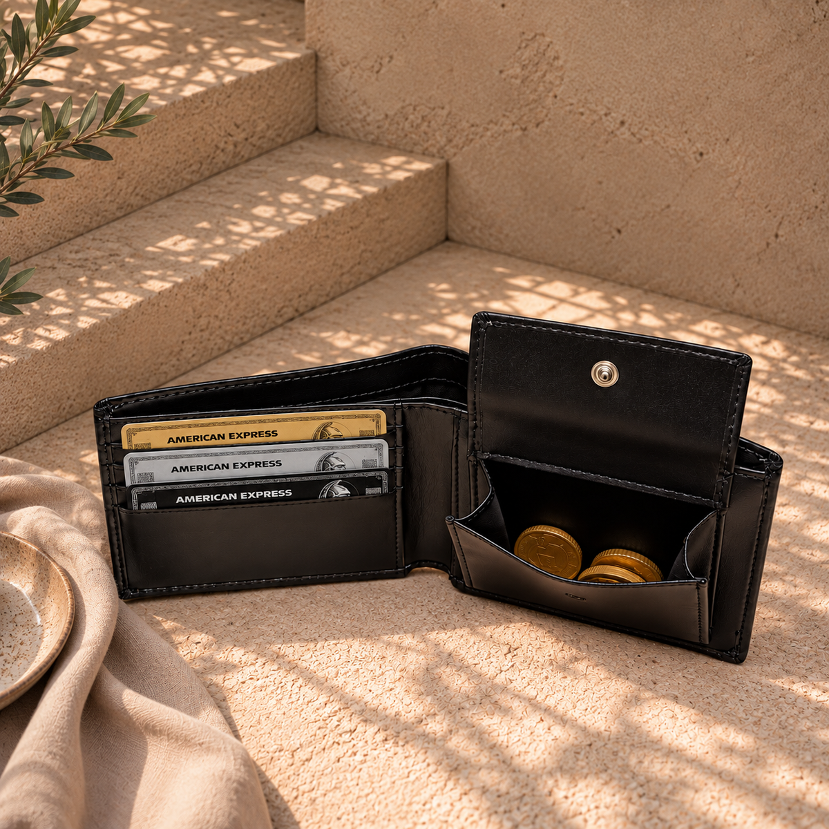Personalised Leather Wallet | Men's Wallet