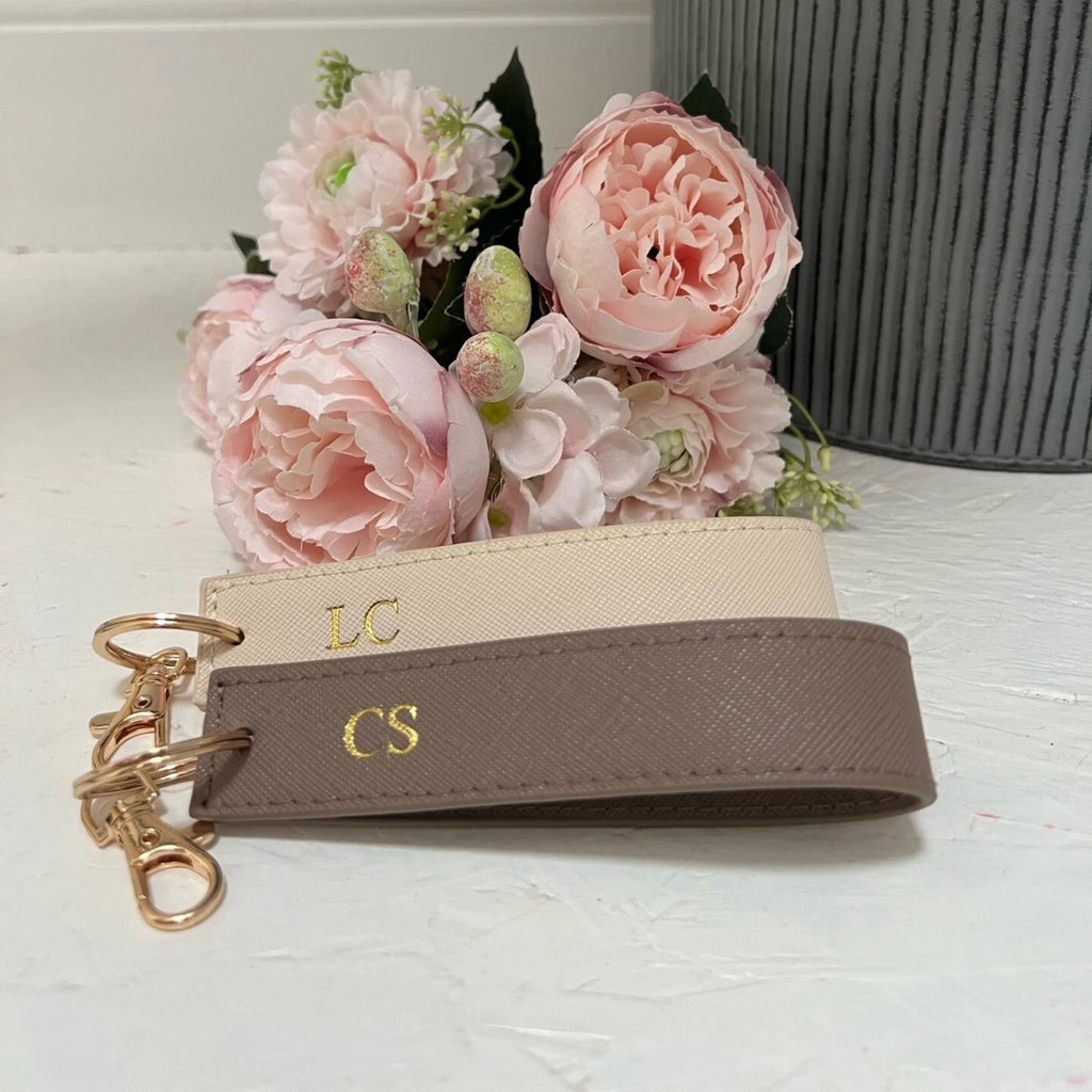 Personalised Key Ring. Image of two different colour key rings