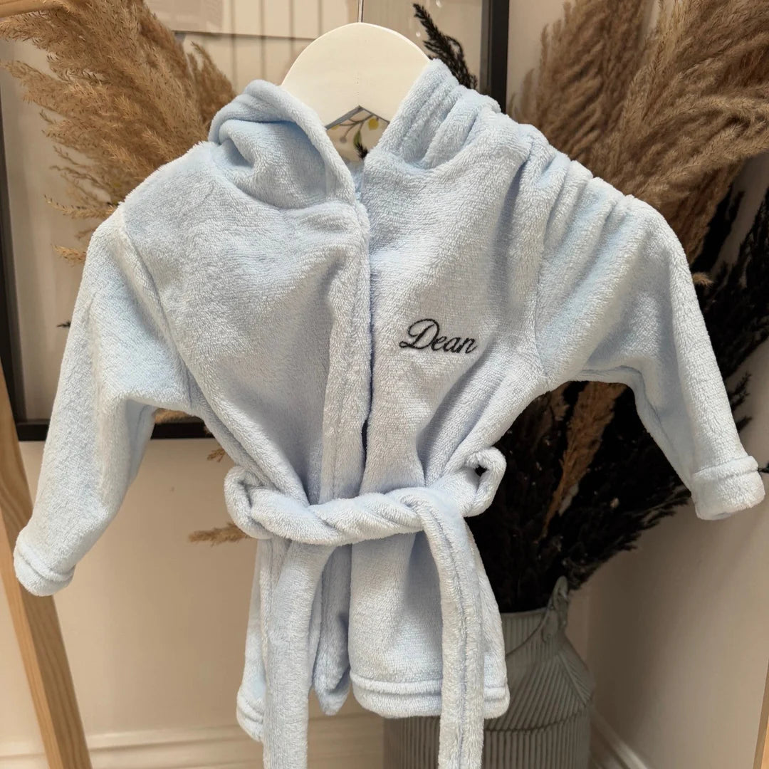 Personalised Baby Dressing Gown