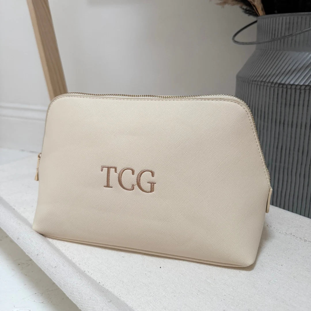 Personalised Initial Wash Bag