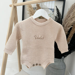Personalised Baby Romper For Newborn Gift For Newborn Baby Romper Personalised Baby Gifts For Baby Shower Baby Bodysuit NewBorn Romper
