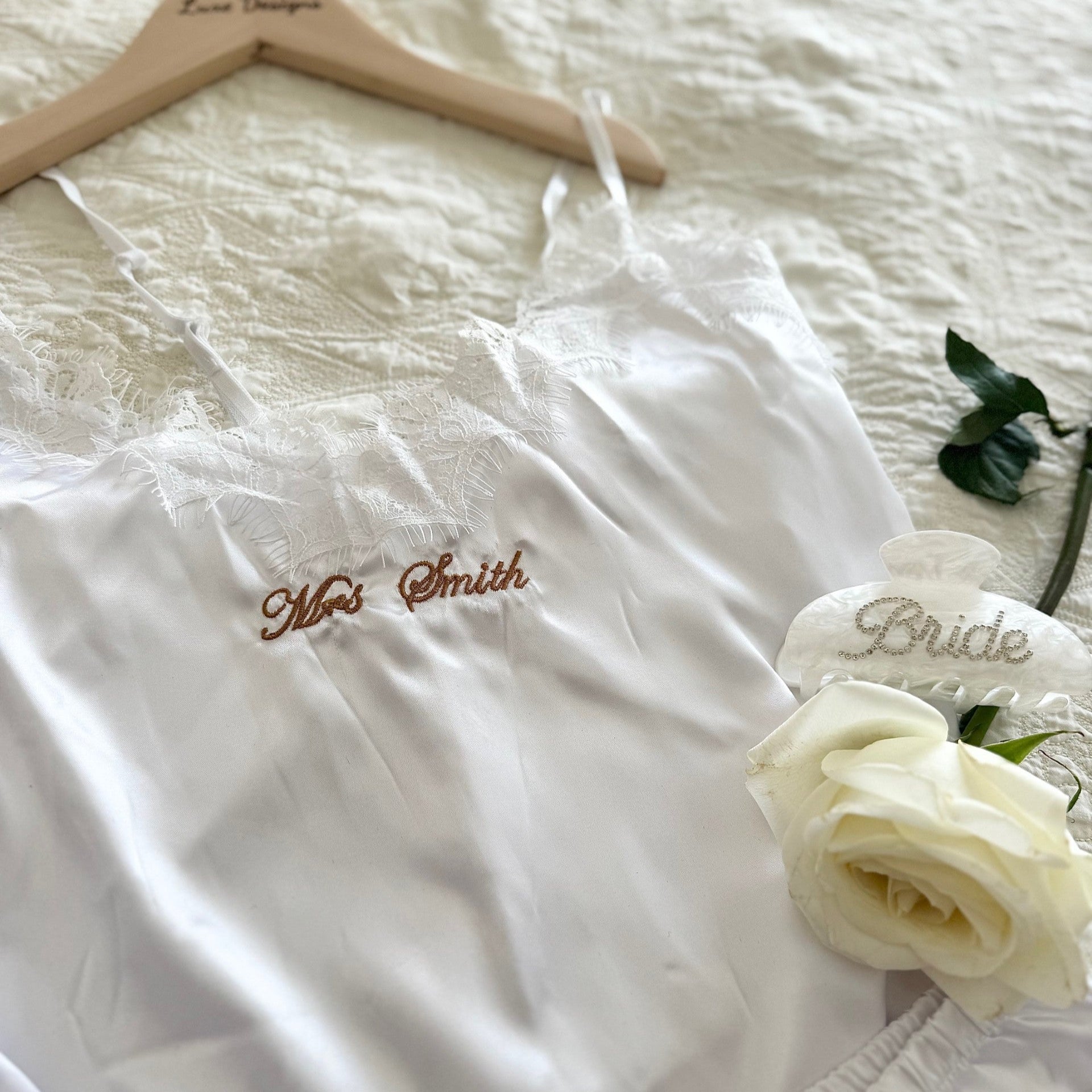 Personalised Bride Pyjamas
