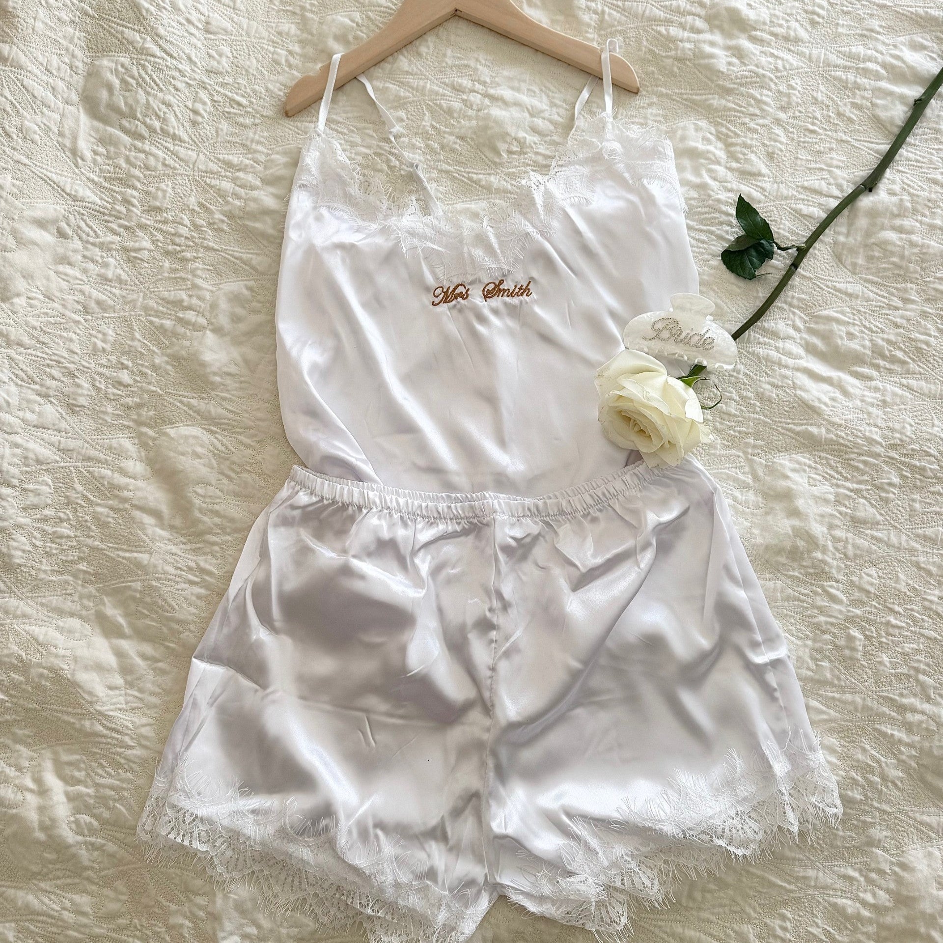 bridal personalised pyjamas
