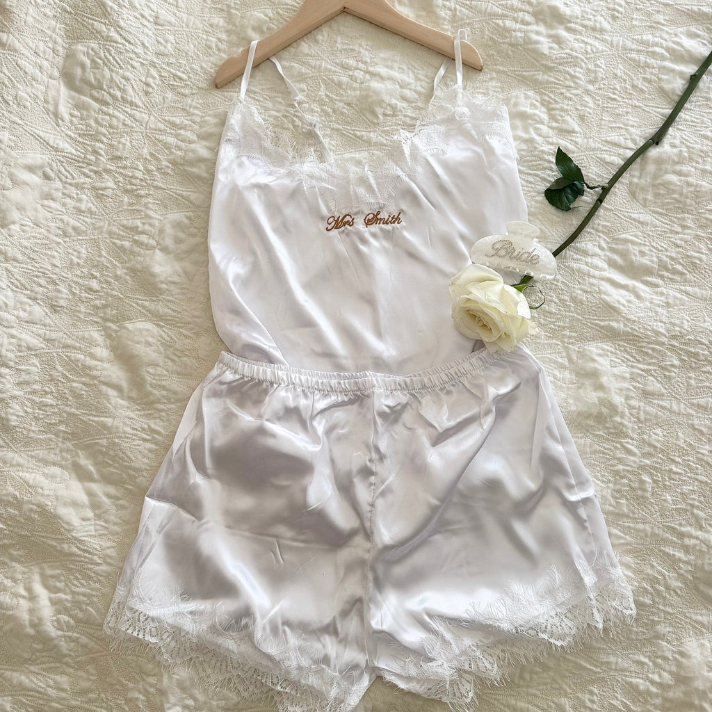 bridal personalised pyjamas