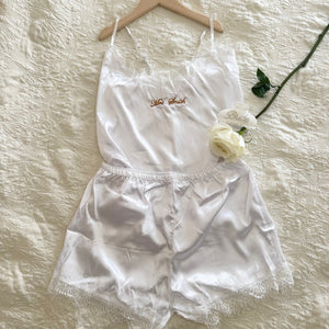 bridal personalised pyjamas