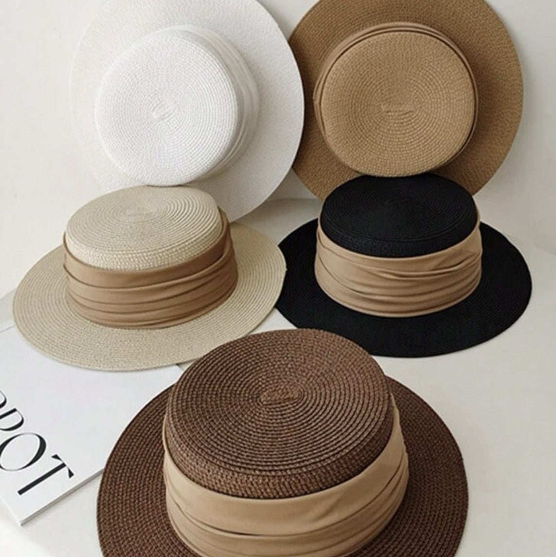 Personalised Embroidered Beach Hat