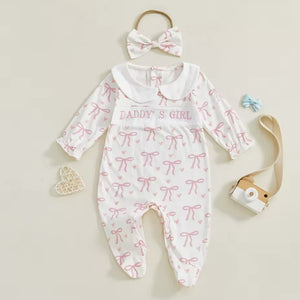 daddys girl baby romper