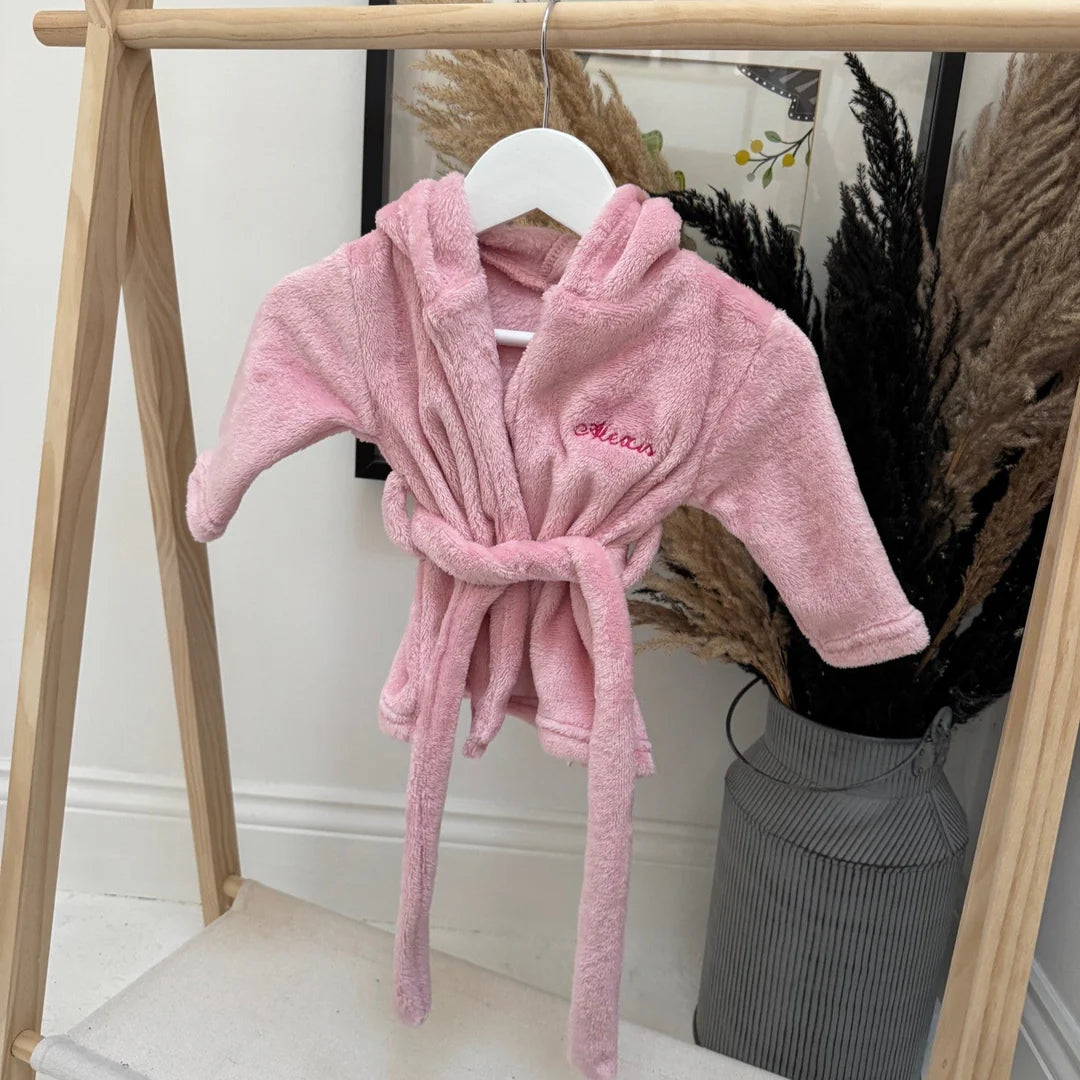 Personalised Baby Dressing Gown